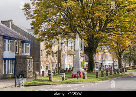 Autumn in Middleton-in-Teesdale, County Durham, England, UK Stock Photo