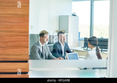 Business Meeting, Copy Space Stock Photo