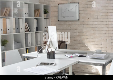 Empty Modern Office Stock Photo