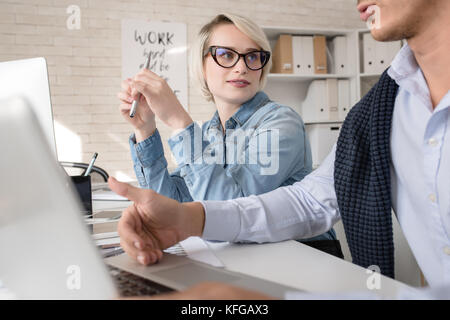 Young People Working Together Stock Photo
