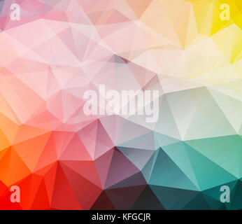 triangular abstract background Stock Photo