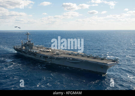 Aircraft Carrier Stock Photo