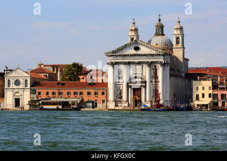 Chiesa dei Gesuati, Guidecca Canal, Venice, Italy Stock Photo