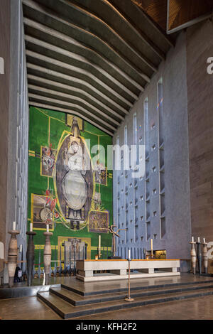 Coventry Cathedral interior architecture, Coventry, Warwickshire, England, UK Stock Photo