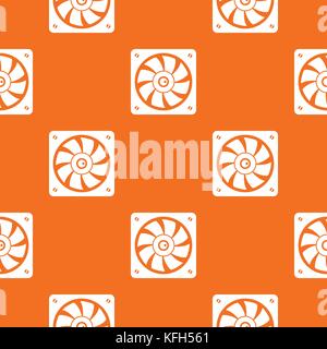 Computer fan pattern seamless Stock Vector