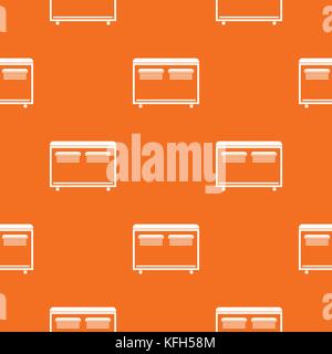 Home equipment for heating pattern seamless Stock Vector