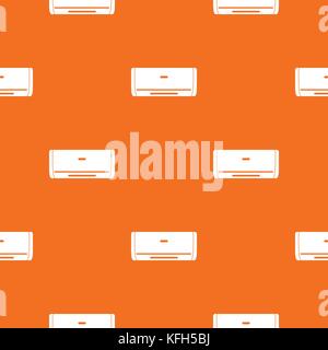 Internal unit air conditioner pattern seamless Stock Vector