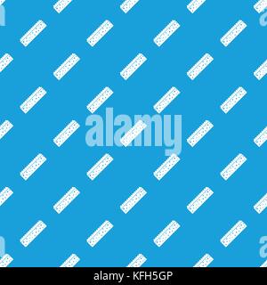 Sponge for cleaning pattern seamless blue Stock Vector