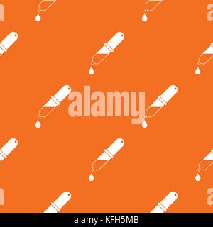 Pipette pattern seamless Stock Vector