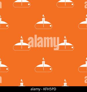Spiritlamp pattern seamless Stock Vector