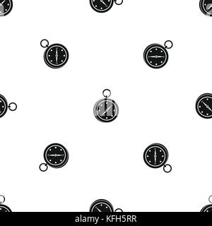 Multifunction knife pattern seamless black Stock Vector