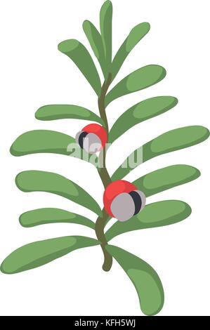 Berry icon, isometric style Stock Vector