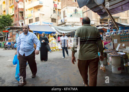 Typical food market at Al Manshia , Down Town of Alexandria , Egypt ...