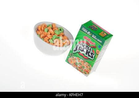 Apple Jacks breakfast cereal Stock Photo: 41840286 - Alamy