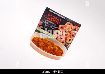 Cooked Lean Cuisine tv dinner Stock Photo