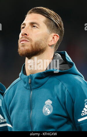 Madrid, Spain. 17th Oct, 2017. Sergio Ramos (Real) Football/Soccer
