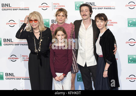 Rome, Italy. 29th Oct, 2017. Photocall of Metti una notte at Rome FIlm Festival 2017 Credit: Silvia Gerbino/Alamy Live News Stock Photo