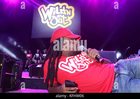 Atlanta, GA, USA. 28th Oct, 2017. Emmanuel Hudson pictured at Wild N Out Live at The Infinite Energy Center in Atlanta, Georgia on October 28, 2017. Credit: Walik Goshorn/Media Punch/Alamy Live News Stock Photo