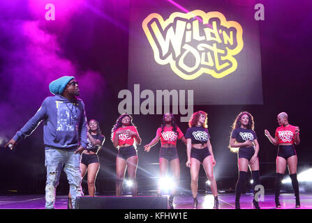 Atlanta, GA, USA. 28th Oct, 2017. Wale pictured at Wild N Out Live at The Infinite Energy Center in Atlanta, Georgia on October 28, 2017. Credit: Walik Goshorn/Media Punch/Alamy Live News Stock Photo