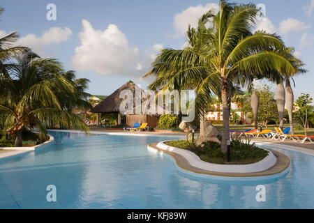 Cuba, Holguin, hotel, Villa Covarrubias Stock Photo