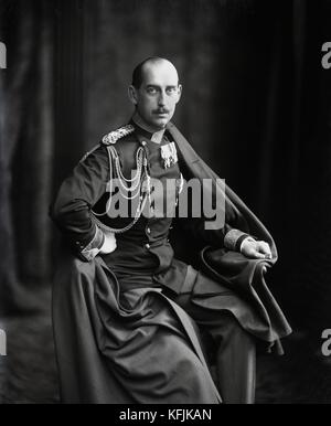 Prince Nicholas of Greece and Denmark (1872-1938), son of  Grand Duchess Olga Constantinovna and George I. He married Grand Duchess Elena Vladimirovna of Russia in 1902.  c.1920  Photo Taponier credit:Photo12/Coll. Taponier Stock Photo