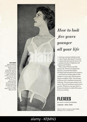 Girdle 1950s hi-res stock photography and images - Alamy