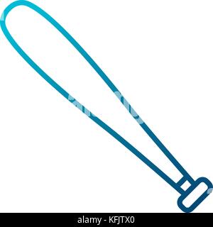 Baseball bat symbol Stock Vector