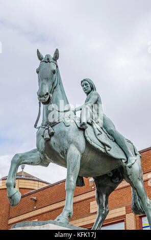 Lady Godiva statue, Coventry, England, UK Stock Photo