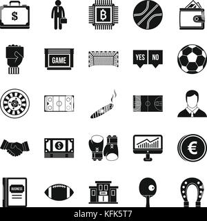 Totalizer icons set, simple style Stock Vector Image & Art - Alamy