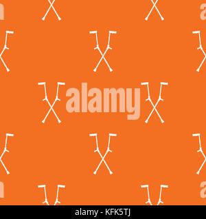 Other crutches pattern seamless Stock Vector
