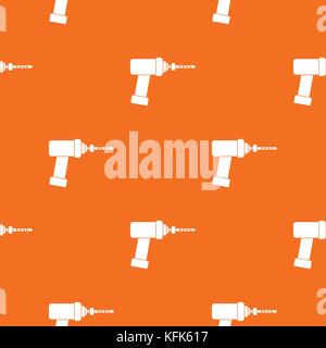 Medical drill pattern seamless Stock Vector