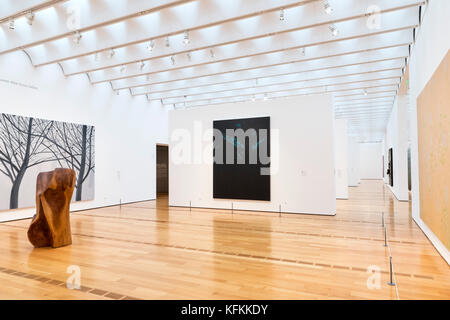 Interior of the High Museum of Art, Atlanta, Georgia, USA Stock Photo