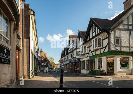 Autumn afternoon in Hurstpierpoint, West Sussex, England. Stock Photo