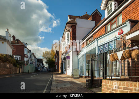 Autumn afternoon in Hurstpierpoint, West Sussex, England. Stock Photo