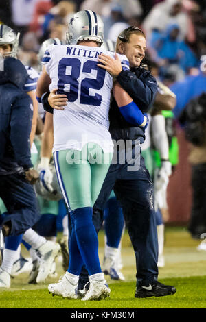 January 15, 1995 - San Francisco, California, U.S - San Francisco 49ers vs. Dallas  Cowboys at Candlestick Park Sunday, January 15, 1995. 49ers beat Cowboys  38-28. Dallas Cowboys tight end Scott Galbraith (