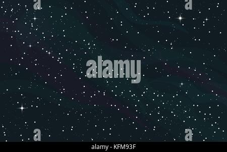 Space starry background Stock Vector