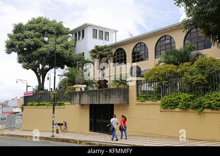 Asamblea Legislativa, Avenida Central, San José, San José province, Central Highlands, Costa Rica, Central America Stock Photo