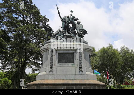 Monumento Nacional, Parque Nacional (National Park), San José, San José province, Central Highlands, Costa Rica, Central America Stock Photo