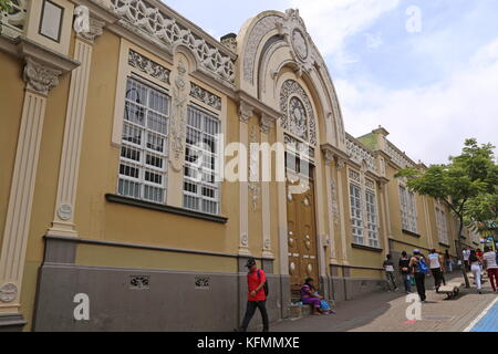 Colegio Superior de Señoritas (Superior Girl's School), Avenida 4, San José, San José province, Central Highlands, Costa Rica, Central America Stock Photo