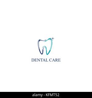 Dental Care Icon Logo Vector Design Template Stock Vector