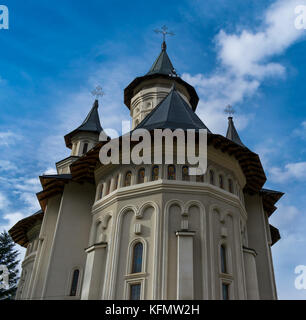 Traditional Romanian orthodox church in Eastern Europe Stock Photo