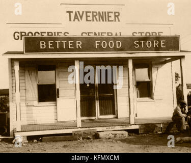 Historic Tavernier, Florida Keys Stock Photo