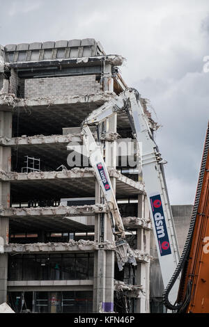 Construction in progress, Birmingham, U.k. Stock Photo