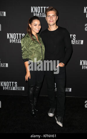Jessica Parker Kennedy and Ronen Rubinstein attending the 'Sicario: Day