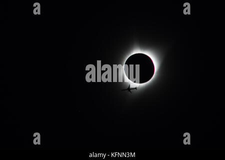 Diamond ring, at near Totality of the Solar Eclipse 2024. Central Texas ...