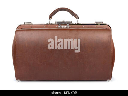 Leather gladstone bag hi-res stock photography and images - Alamy