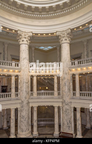 Interior of the Idaho State Capitol in Boise, Idaho USA Stock Photo