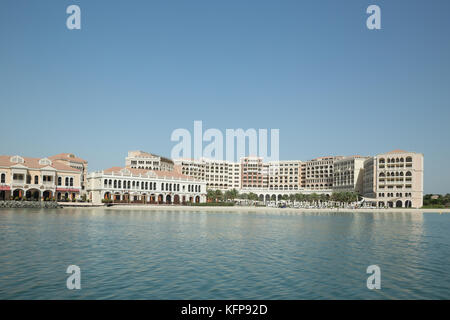 United Arab Emirates, Abu Dhabi, the Ritz-Carlton Grand Canal hotel Stock Photo