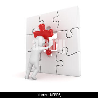 Puzzle Piece , This is a computer generated and 3d rendered picture ...