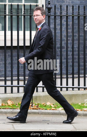 Downing Street. London, UK. 31st Oct, 2017. Jeremy Wright QC, Attorney General arrives in Downing Street for the weekly Cabinet Meeting. Credit: Dinendra Haria/Alamy Live News Stock Photo